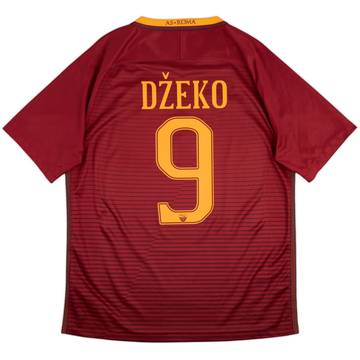 2016-17 Roma Maillot domicile Dzeko #9 - 10/10 - (L)