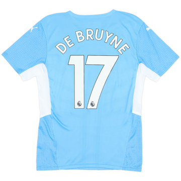 2021-22 Manchester City Maillot domicile version joueur De Bruyne #17 - 9/10 - (S)