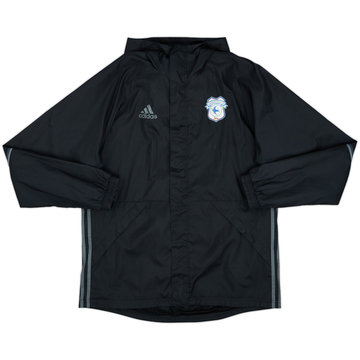 2015-16 Cardiff City adidas Veste de survêtement à capuche LH - 6/10 - (L)