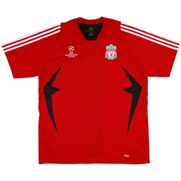 2007-08 Liverpool adidas Maillot d'entraînement CL - 6/10 - (XL)