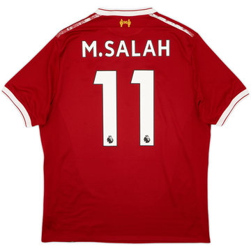 2017-18 Liverpool Maillot Domicile 125 ans M.Salah #11 - 6/10 - (M)