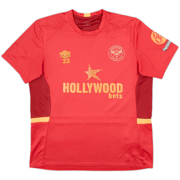 Maillot d'entraînement Umbro Brentford version joueur 2022-23 #22 - 8/10 - (XL)