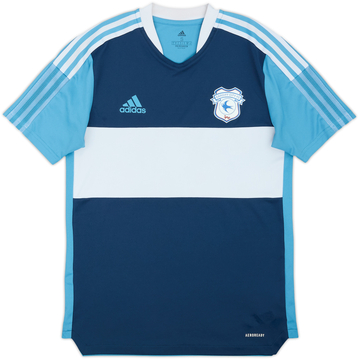 2020-21 Cardiff City adidas Maillot d'entraînement - 5/10 - (S)