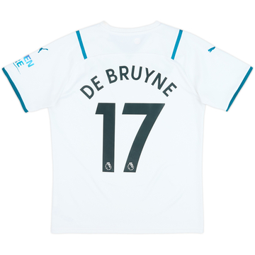 2021-22 Manchester City Maillot extérieur De Bruyne #17 - 7/10 - (M)