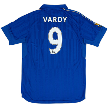 2016-17 Leicester Maillot domicile Vardy #9 - 10/10 - (L)