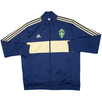 2018-19 Sweden adidas Veste de survêtement - 8/10 - (XXL)