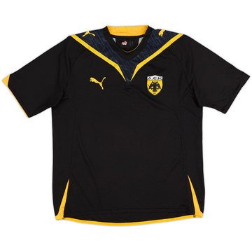 2009-10 AEK Athens Maillot extérieur #14 - 7/10 - (M)