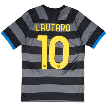 2020-21 Inter Milan Maillot third Lautaro #10 - 10/10 - (S)