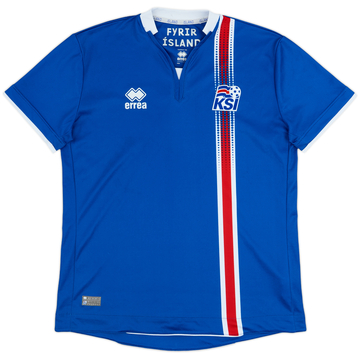 2016-18 Islande Maillot domicile - 8/10 - (S)