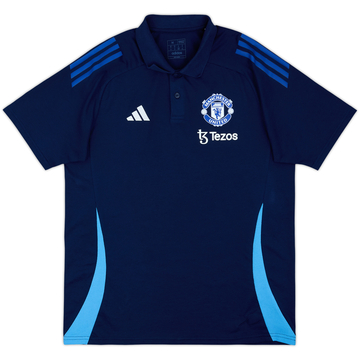 2024-25 Manchester United adidas Polo - 10/10 - (M)