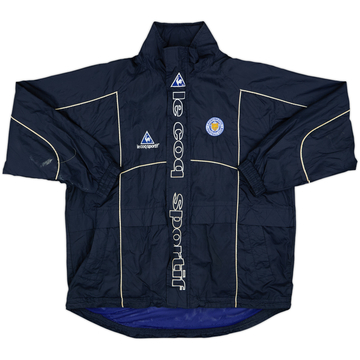 2001-02 Leicester Le Coq Sportif Veste de pluie à capuche - 8/10 - (S)