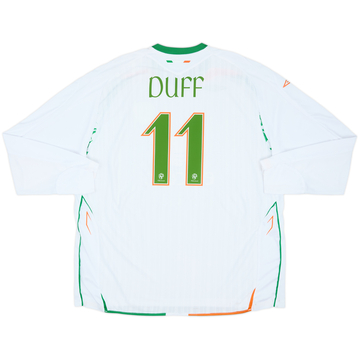 2008-10 Ireland Maillot Extérieur ML Duff #11 - 10/10 - (3XL)
