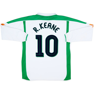 2003-05 Ireland Maillot extérieur ML R.Keane #10 - 8/10 - (L)