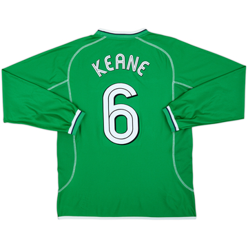 2001-03 Ireland Maillot domicile manches longues Keane #6 - 8/10 - (L)