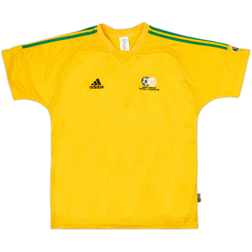 Maillot Domicile Afrique du Sud 2004-06 - 8/10 - (S)