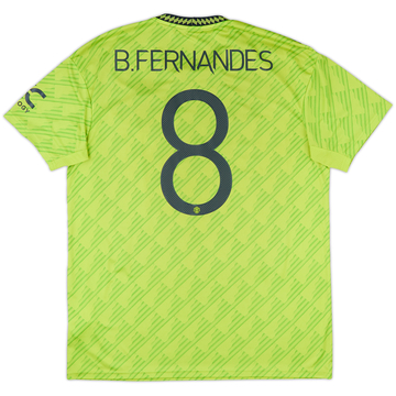 2022-23 Manchester United Maillot third B.Fernandes #8 - 6/10 - (XL)