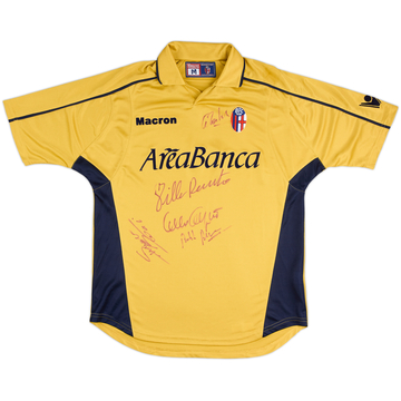 2002-03 Bologna Maillot third signé - 9/10 - (M)