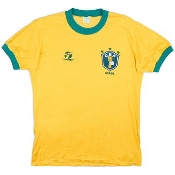 1982-85 Brazil Maillot domicile - 8/10 - (L)
