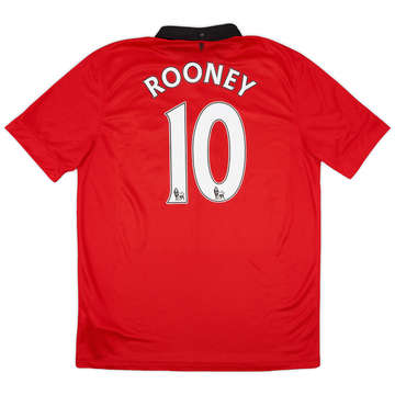 2013-14 Manchester United Maillot Domicile Rooney #10 - 8/10 - (S)