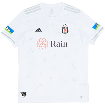 2022-23 Besiktas Maillot domicile signé par l'équipe - 10/10 - (L)