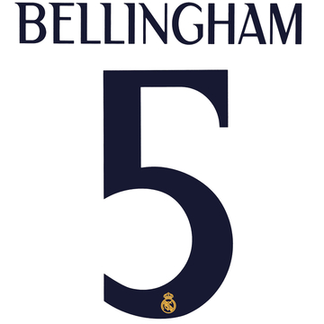 2023-24 Real Madrid Domicile Coupe Flocage Bellingham #5