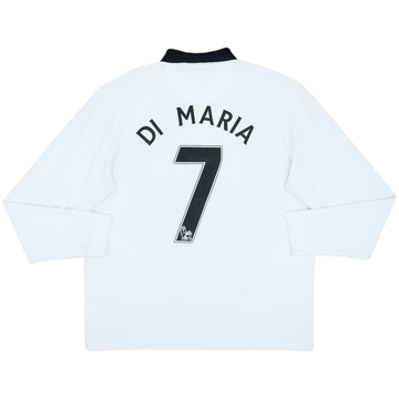 2014-15 Manchester United Maillot Extérieur L/S Di Maria #7 - 6/10 - (XL)