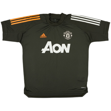 2020-21 Manchester United adidas Maillot d'entraînement - 7/10 - (M)