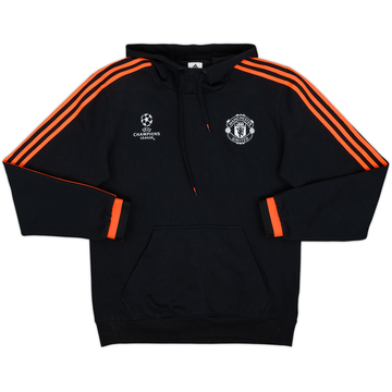 2015-16 Manchester United adidas Sweat-shirt à capuche - 9/10 - (M)