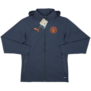 2023-24 Manchester City Puma Veste de pluie à capuche (M)