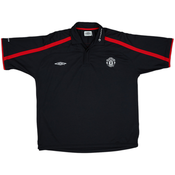 2000-01 Manchester United Umbro Polo - 8/10 - (XL)