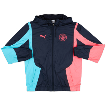 2023-24 Manchester City Puma Veste de survêtement à capuche - 7/10 - (M)