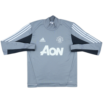 2017-18 Manchester United adidas Haut d'entraînement - 8/10 - (M)