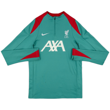 2024-25 Liverpool Nike Haut d'entraînement 1/4 Zip - 7/10 - (S)