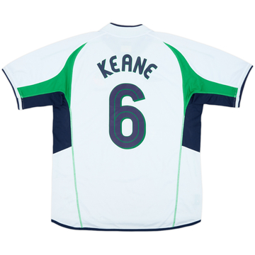 2002-03 Ireland Maillot extérieur Keane #6 - 6/10 - (S)
