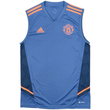 2022-23 Manchester United adidas Débardeur d'entraînement - 10/10 - (M)