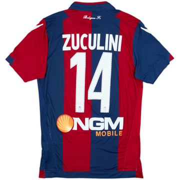 2014-15 Bologna Maillot Domicile Zuculini #14 - 8/10 - (S)