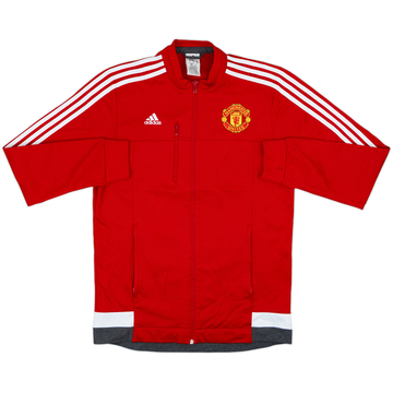2015-16 Manchester United adidas Veste de survêtement - 8/10 - (M)