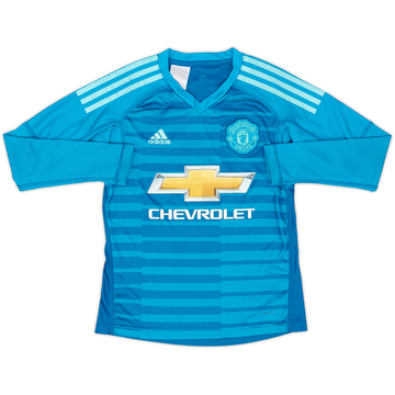 2018-19 Manchester United Maillot Domicile Gardien - 6/10 - (S.Boys)