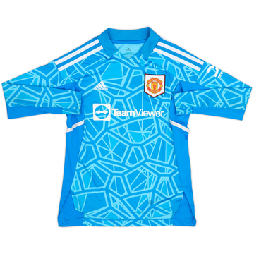 2022-23 Manchester United Maillot GK - 8/10 - (M.Boys)