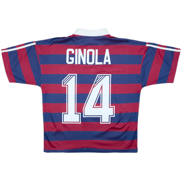 1995-96 Newcastle Maillot extérieur Ginola #14 - 8/10 - (S)