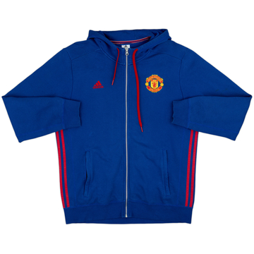 2016-17 Manchester United adidas Veste de survêtement à capuche - 8/10 - (L)