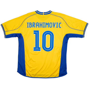 2003-04 Sweden Maillot Domicile Ibrahimovic #10