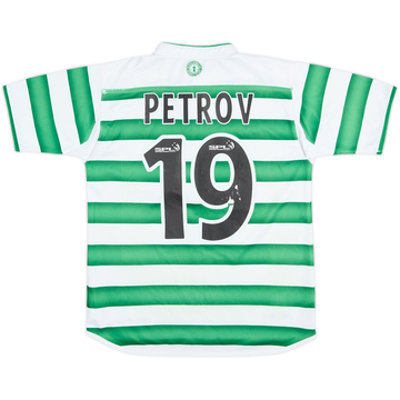 2003-04 Celtic Maillot Domicile Petrov #19 - 5/10 - (L.Boys)