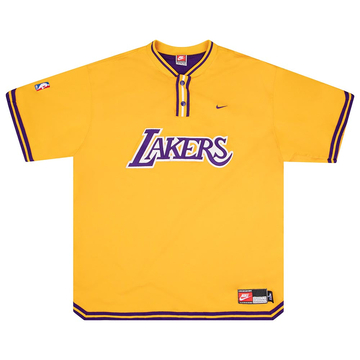 1997-98 Authentique LA Lakers Nike maillot d'échauffement XL