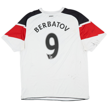 2010-12 Manchester United Maillot extérieur Berbatov #9 - 4/10 - (XL)