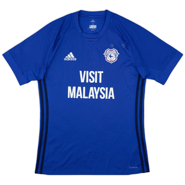 2017-18 Cardiff City Maillot Domicile - 5/10 - (S)