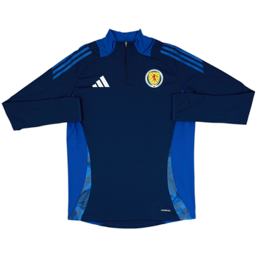 2024-25 Scotland adidas Haut d'entraînement 1/4 Zip - 9/10