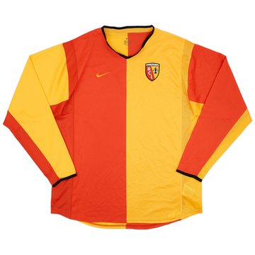 2001-02 RC Lens Maillot Domicile ML Version Joueur - 9/10 - (L)