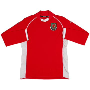 2002-04 Wales Maillot Domicile Manches Longues - 6/10 - (S)