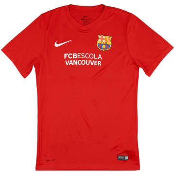 2015-16 Barcelona Nike Vancouver Maillot d'entraînement du camp de football - 7/10 - (S)